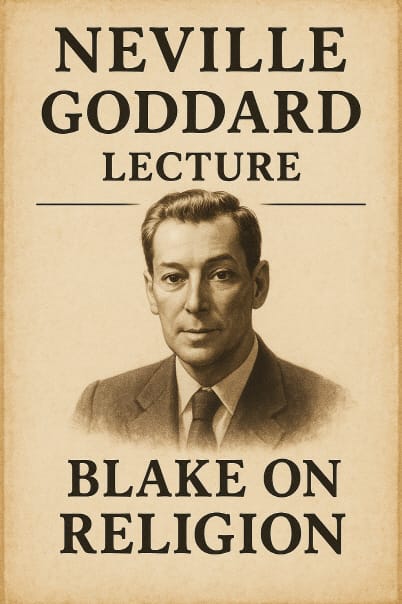 네빌 고다드 강의: '블레이크의 종교관' (Neville Goddard Lecture: 'Blake on Religion')