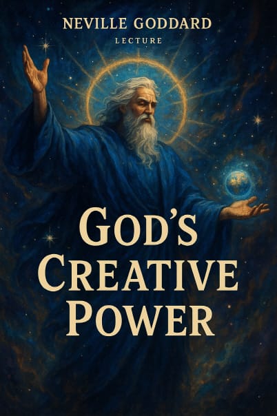 네빌 고다드 강의 '하나님의 창조력'(Neville Goddard Lecture 'God’s Creative Power')