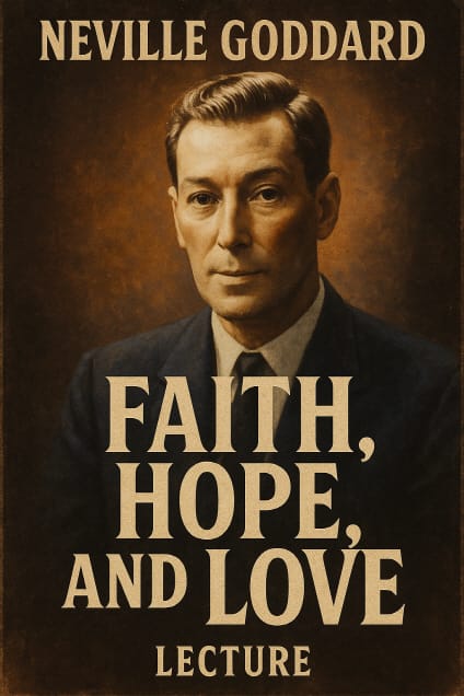 네빌 고다드 강의: '믿음, 소망, 사랑' (Neville Goddard Lecture: 'Faith, Hope, and Love')